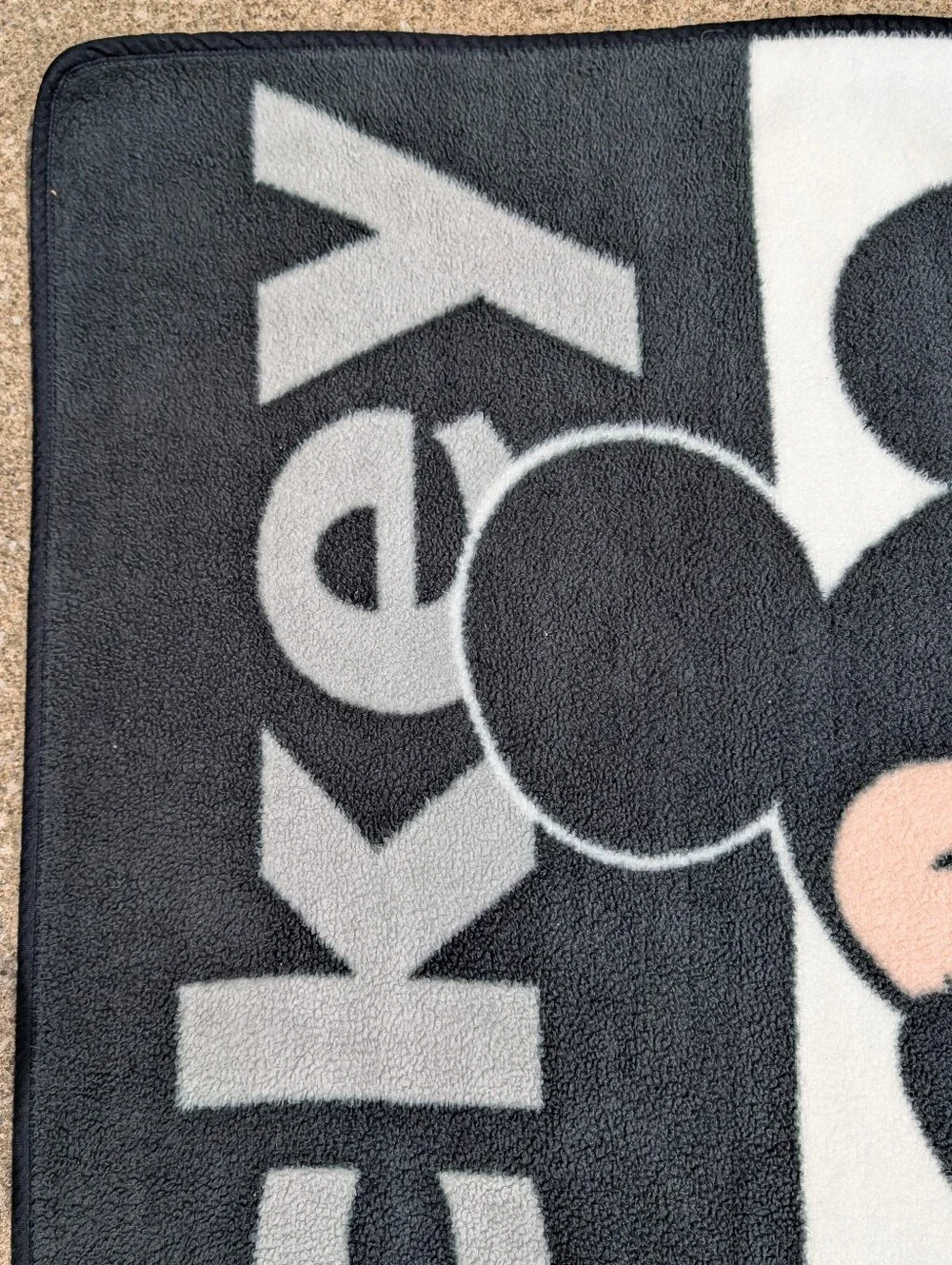 Biederlack Disney Mickey Mouse Blanket Throw Walt Disney Productions Retro VTG
